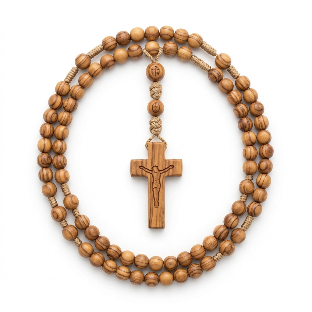 Bethlehem Olive Wood Rosary