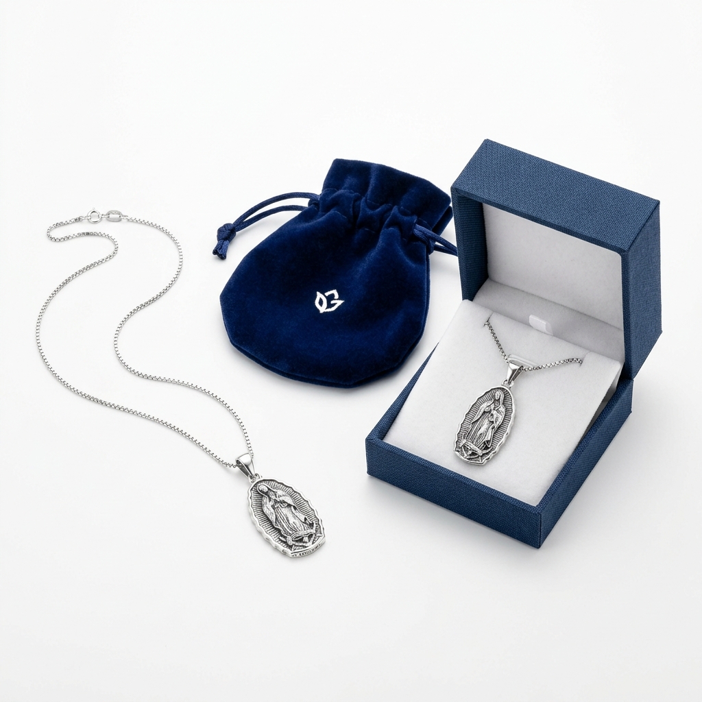 Sterling Guadalupe Pendant Heirloom