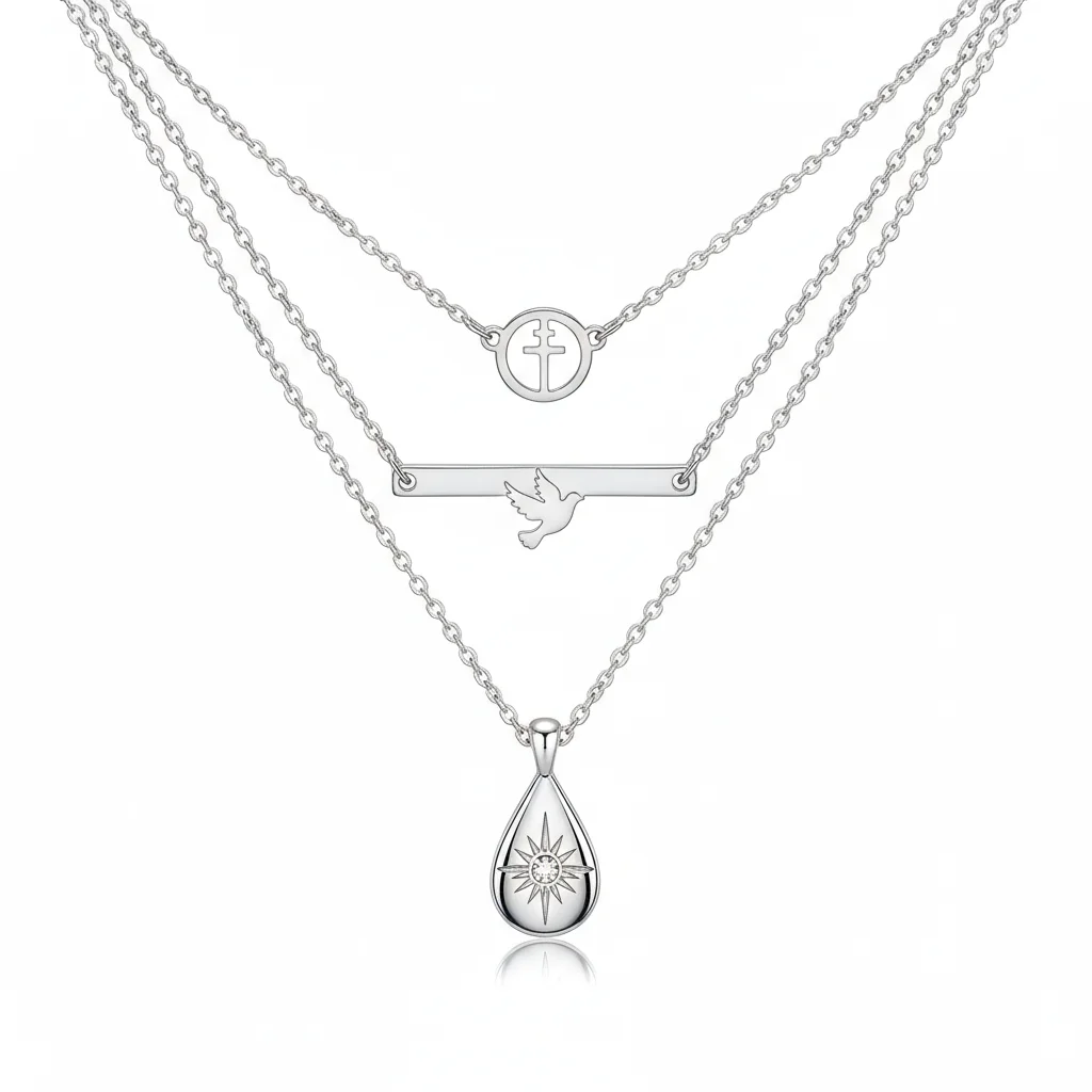 Heavenly Layered Necklace Set