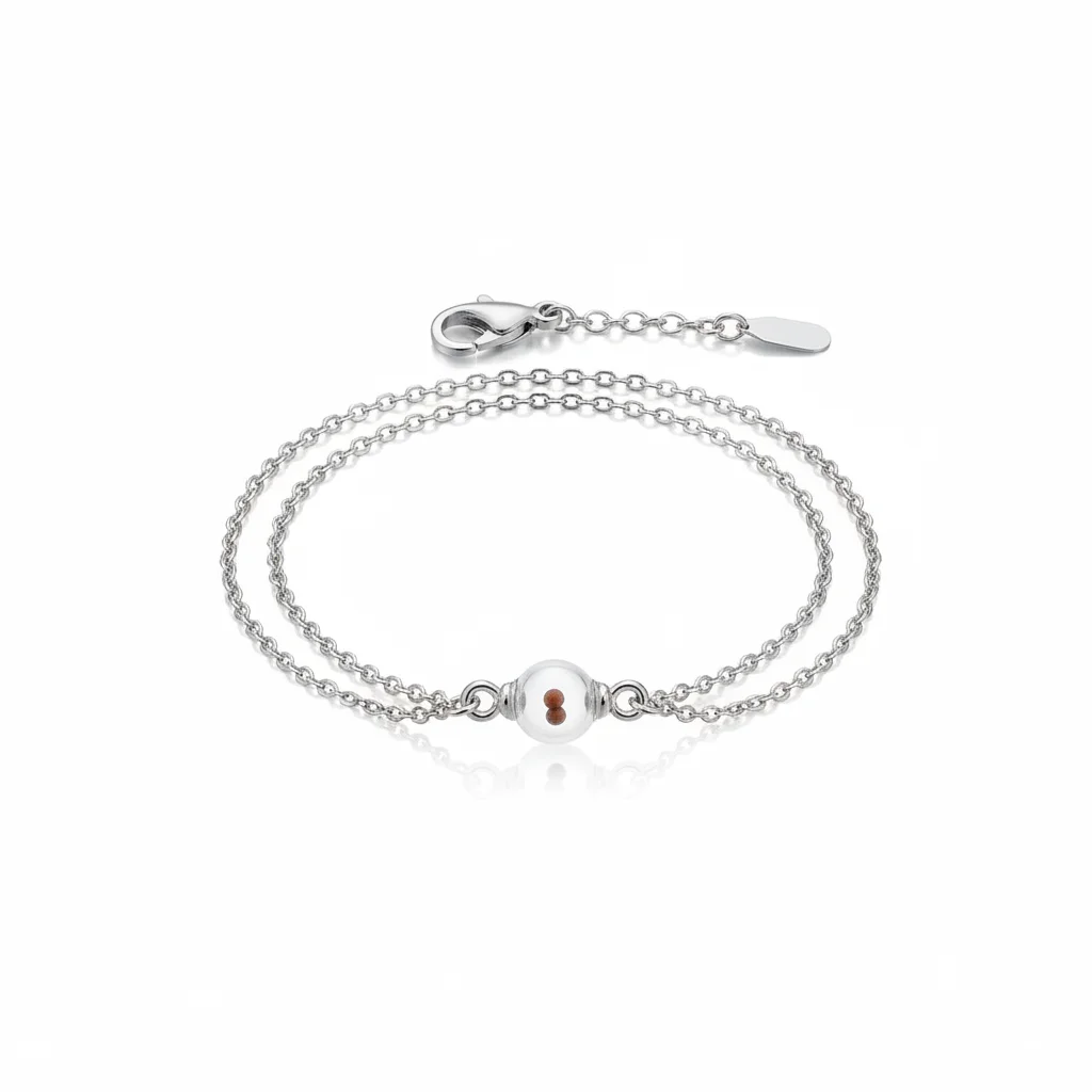 Mustard Seed Chain Bracelet