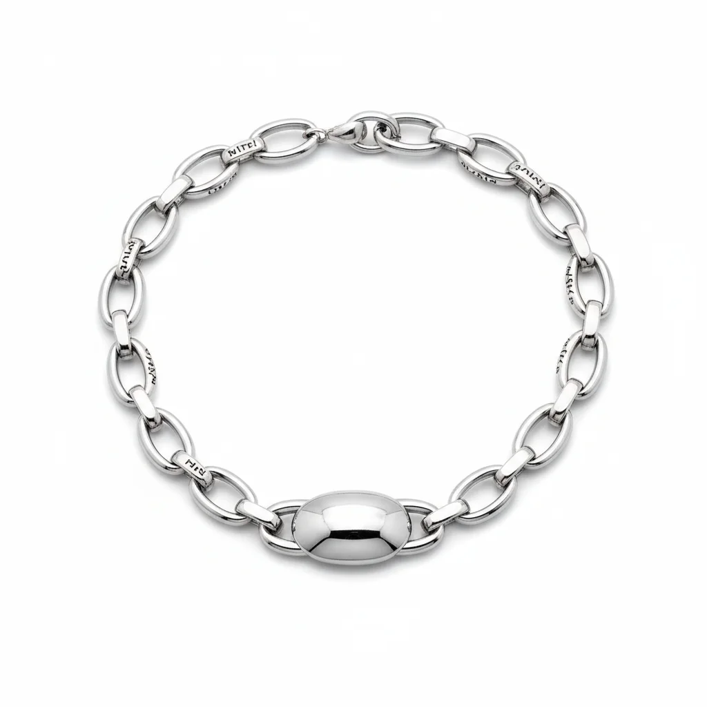 Psalm Oval Link Necklace